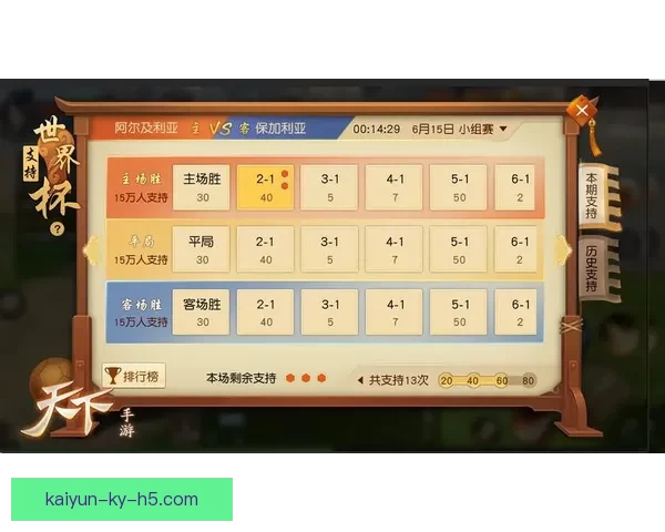 世界杯竞猜每日签到赢豪礼精彩奖励等你来挑战
